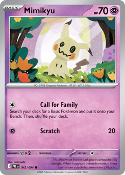 Mimikyu #42 — Pokemon Phantasmal Flames