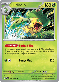 Ludicolo #7 — Pokemon Phantasmal Flames