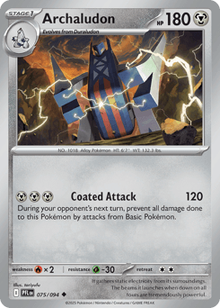 Archaludon #75 — Pokemon Phantasmal Flames