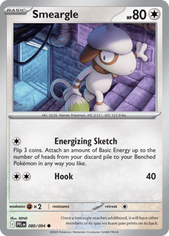 Smeargle #80 — Pokemon Phantasmal Flames