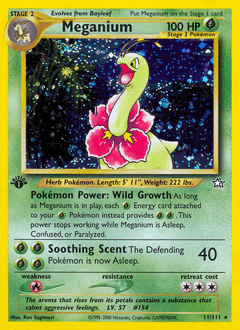 Meganium #11 — Pokemon Neo Genesis