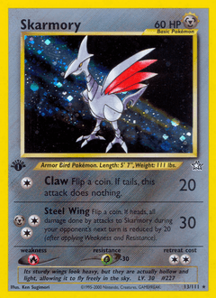 Skarmory #13 — Pokemon Neo Genesis