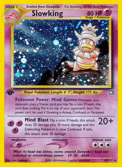 Slowking #14 — Pokemon Neo Genesis