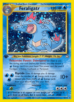 Feraligatr #5 — Pokemon Neo Genesis