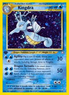 Kingdra #8 — Pokemon Neo Genesis