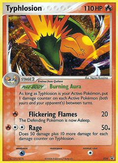 Typhlosion #34 — Pokemon Promo