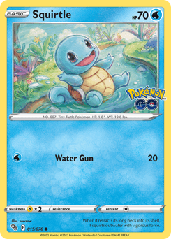 Squirtle #15 — Pokemon Go