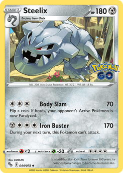 Steelix #44 — Pokemon Go