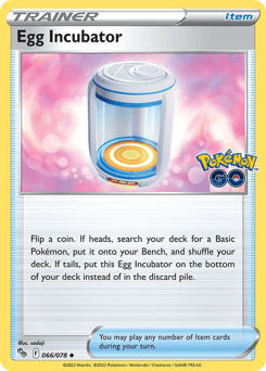 Egg Incubator #66 — Pokemon Go