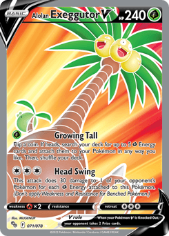 Alolan Exeggutor V #71 — Pokemon Go