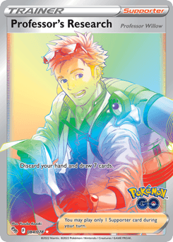 Professor's Research: Professor Willow #84 — Pokemon Go