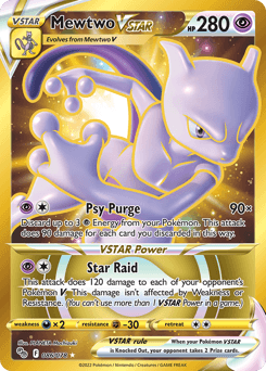 Mewtwo VSTAR #86 — Pokemon Go