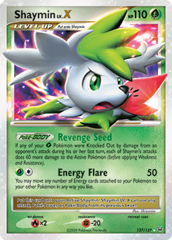 Shaymin LV. X #127 — Pokemon Platinum