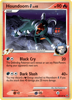 Houndoom G #50 — Pokemon Platinum