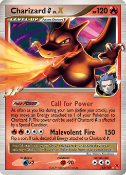 Charizard G LV. X #143 — Pokemon Supreme Victors