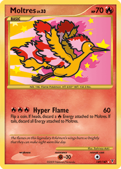 Moltres #149 — Pokemon Supreme Victors