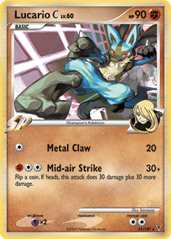 Lucario C #31 — Pokemon Supreme Victors