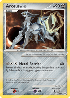 Arceus #AR9 — Pokemon Arceus