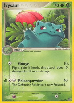 Ivysaur #14 — Pokemon POP Series 3