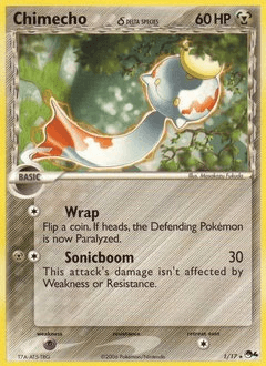 Chimecho #1 — Pokemon POP Series 4