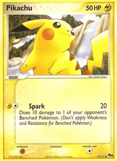 Pikachu #13 — Pokemon POP Series 4