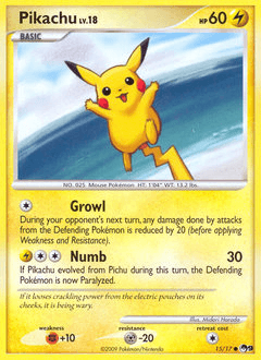 Pikachu #15 — Pokemon POP Series 9