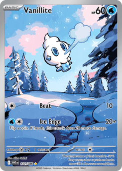 Vanillite #111 — Pokemon White Flare