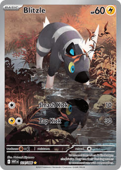 Blitzle #114 — Pokemon White Flare