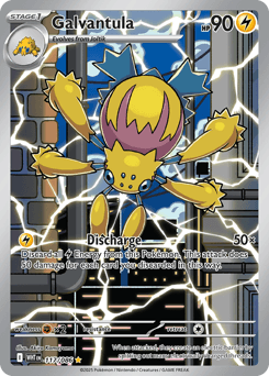 Galvantula #117 — Pokemon White Flare