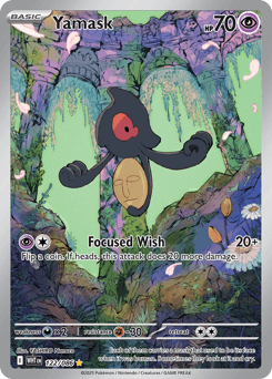 Yamask #122 — Pokemon White Flare