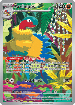 Archeops #132 — Pokemon White Flare
