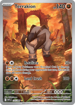 Terrakion #135 — Pokemon White Flare