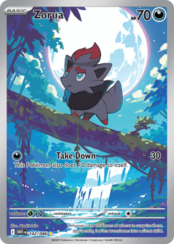 Zorua #142 — Pokemon White Flare