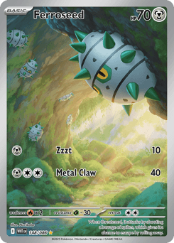 Ferroseed #148 — Pokemon White Flare