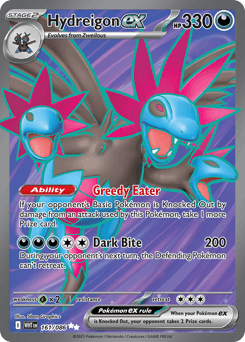 Hydreigon ex #161 — Pokemon White Flare