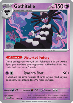 Gothitelle #43 — Pokemon White Flare