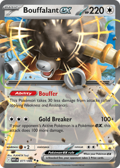 Bouffalant ex #77 — Pokemon White Flare