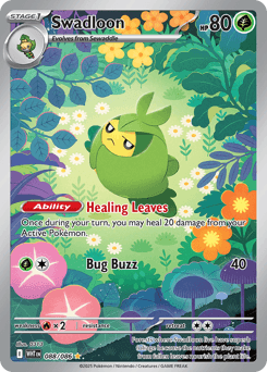 Swadloon #88 — Pokemon White Flare