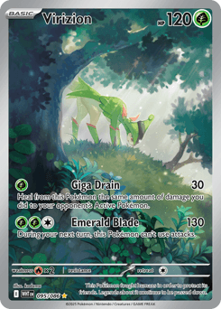 Virizion #95 — Pokemon White Flare