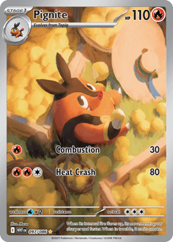 Pignite #97 — Pokemon White Flare