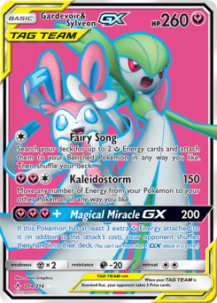 Gardevoir & Sylveon GX #204 — Pokemon Unbroken Bonds