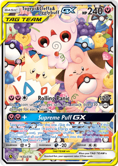 Togepi & Cleffa & Igglybuff GX #143a