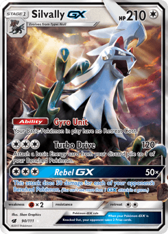 Silvally GX #90 — Pokemon Crimson Invasion