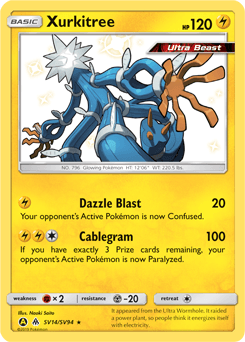 Xurkitree #SV14 — Pokemon Hidden Fates