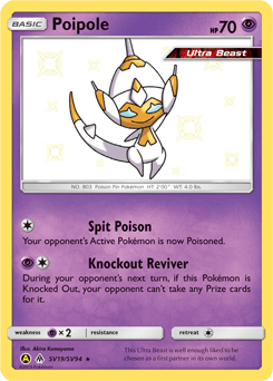Poipole #SV19 — Pokemon Hidden Fates