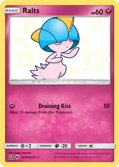 Ralts #SV34 — Pokemon Hidden Fates