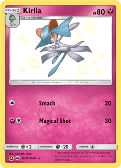 Kirlia #SV35 — Pokemon Hidden Fates