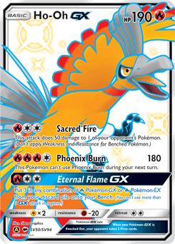 Ho-Oh GX #SV50 — Pokemon Hidden Fates