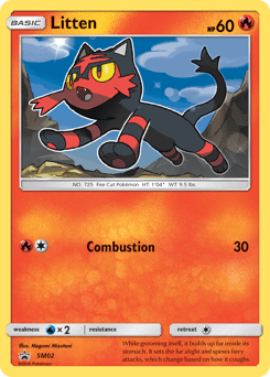 Litten #SM02 — Pokemon Promo