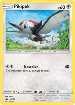 Pikipek #SM07 — Pokemon Promo